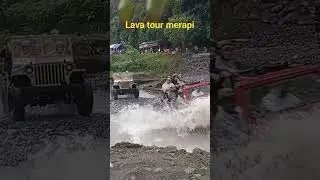 jeep lava tour merapi #shorts