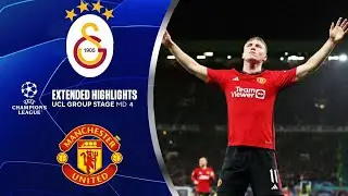 Manchester United v. Galatasary Highlights | UCL MD 4 Simulation Highlights