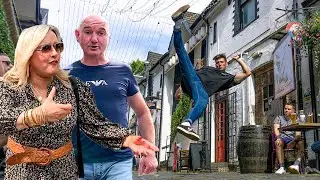 Showing GLASGOW Locals INSANE FLIPS!