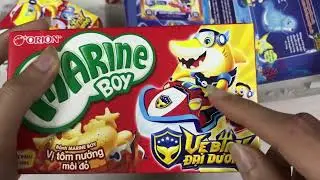 Mở hộp marineboy mùa mới - vệ binh đại dương - phần 1