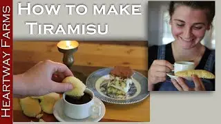 How To Make Tiramisu From Scratch | Italian Desserts | Coffee Dessert | Easy Lady Fingers |