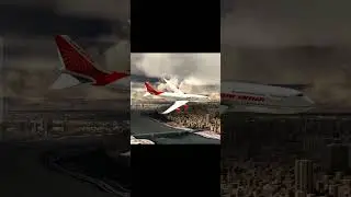 Plane while takeoff 🛫