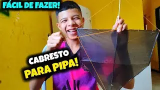 Aprenda a Fazer o Cabresto de Pipa Perfeito para Voo Est&aacute;vel!