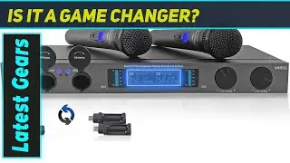 Двойная беспроводная микрофонная система Technical Pro UHF: непревзойденный звук и свобода!