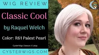 Обзор парика CysterWigs: Classic Cool от Ракель Уэлч, цвет: R61 (бледно-жемчужный) [S7E1096 2019]