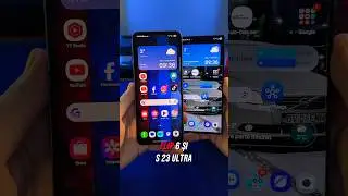 S23 Ultra VS Z Flip 6 📸 #shorts #samsung #s23ultra #zflip6 #versus #photo #tech #technology