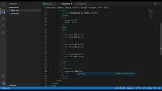 HTML vs CSS 04 - Tablas