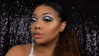 Black and Silver Prom Makeup Tutorial | Made Up by Kirsten