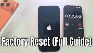 Как сбросить настройки iPhone 17 Pro/Max/17 Air до заводских