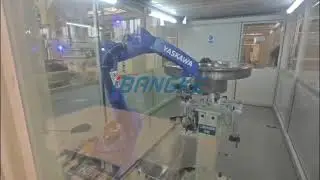 Intelligent brake disc assembly workstation equipment