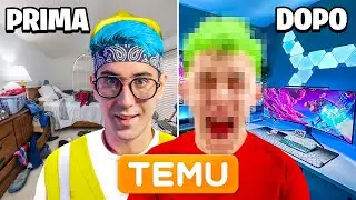 REGALO una GAMING ROOM da TEMU a MON3Y nella STREAM HOUSE ! (Risultato incredibile)