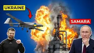 Ukraine's 1,000KM Strike DESTROYS Russia's Strategic Samara Refinery
