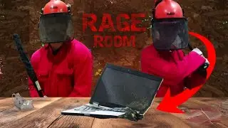 So we went to a Rage Room... | *CRAZY* RAGE ROOM VLOG | Rage Out Maidstone Kent