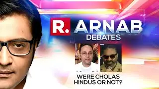 Amish Tripathi Settles 'Cholas Not Hindus' Row: Affirms That Shaivites Are Hindus | Arnab Debates