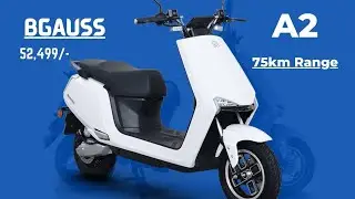 2026 BGauss A2 Electric Scooter Full Review | Price, Range & Features