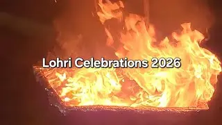 Lohri 2026 Celebrations 🔥 | Hindu Temple Burnaby Canada | Family Festive Vlog 🇮🇳🇨🇦