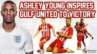 Ashley Young visits academy and inspires Gulf United to a 5-0 thrashing