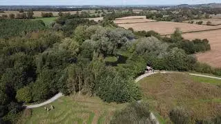 Rosliston Forestry By Drone 13.09.2020