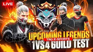 FF LIVE GUILD TEST 1 VS 4 | ROAD TO 4K ON LIVE | LIVE GUILD TESTING #fflive #girllive #ffgirl
