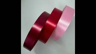 Wholesale custom 196 colors single face 1-1/2 inch 40mm polyester silk satin ribbons