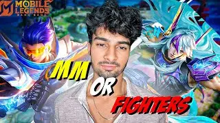 Mm And Fighters in Gold Lane Rank Grind !!!🔴Mobile Legends Bang Bang Live(INDIA)