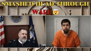Judge vs. Violent Defendant: 