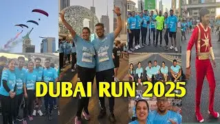 ದುಬೈ ರನ್30x30🏃‍♂️||Shakthiman Suprise😂||Season7 vibes||Sheikh Zayed Road||Fun with Friends🤩||Dubai |