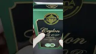 Ceylon Tea by Mlesna Sri Lanka FBOP Kandy Fine Quality #unboxfood #ceylon #tea