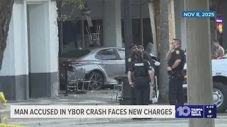 New charges filed against the man accused in Ybor City crash