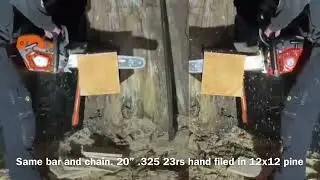 Ported Husqvarna 550xp MKII vs Ported Makita ea5000p 