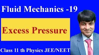 Excess Pressure | excess Pressure inside a liquid drop | excess Pressure inside a soap bubble | neet