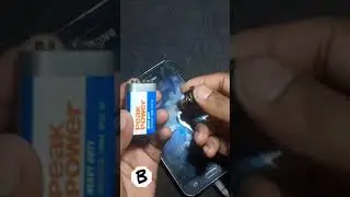 DIY Powerbank from 9V Battery at Home | #Shorts