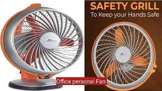 RR signature Buddy High Speed 230 mm Personal Fan  😀 Jay Ganesh Electricals 