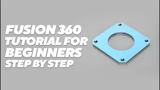 Autodesk fusion 360 tutorial for beginners| Part modeling Exercise tutorial|2020
