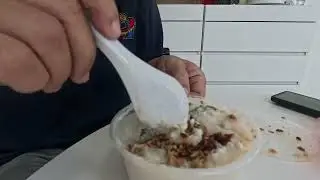 JB rendition of Chai Chee Pork Porridge