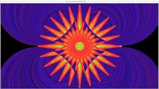 3330° angles-Awesome Indigo Mandala-Root Chakra-174 Hz pulse and drum, 34.8 Hz, 278.4 Hz, 696 Hz