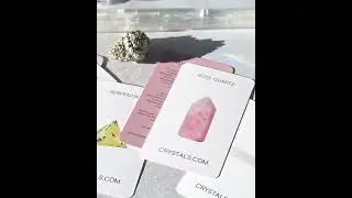 CRYSTALS.COM ORACLE CARD DECK - THE CRYSTAL INDEX