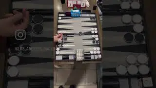 Reza vs Robert - EPIC #Backgammon CLASH [P-40 board]! 🎲🎲