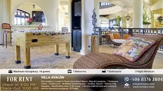Luxury Villa Costa Rica Vacation Rentals - Villa Aval&oacute;n
