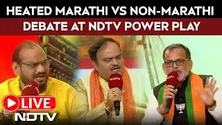 BMC Elections 2026 | Marathi Vs Non-Marathi Debate Takes Centre Stage At NDTV Power Play