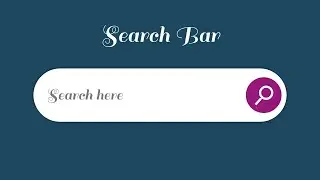 Simple search box/search bar |  CodiNGCreatiVE