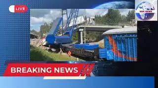 Footage shows aftermath of Russia bridge collapse