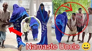 Sanskari Prank | Prank In Uncle Ji 😀| Prank In Public Place || Arif Pranker