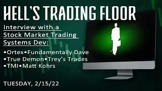 Interview with a Stock Market Trading Systems Dev with Ortex, True Demon, and Dave K.