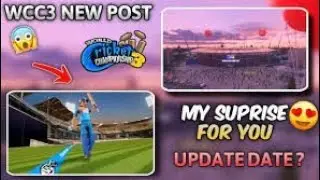 WCC3 New Update Released || New Shot | New Graphics, Full Review, Wcc3 New WC T20 2022 Update 1.4.7