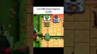 Bro Will Never Emote Again #clashroyale