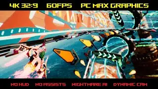 Redout 2 - Caribbean Dam: Caldera, No HUD, Dynamic Camera