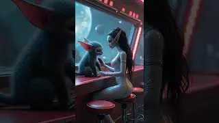 Alien Love #adorable #alien #aliens #love #cute #beautiful #beautifulalien #alienlove #space
