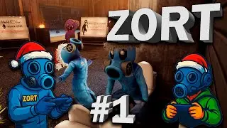 😱 НАЧАЛО БЕЗУМИЯ! Первое выживание в ZORT | Часть 1 | Макс, играешь?