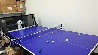About short serve from PUSUN DORA ping pong robot#tabletennis #tabletennisexperts #sports #pingpong